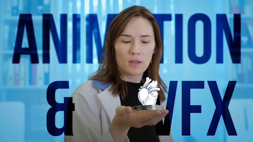 Animation, motion graphics, and VFX video production projects.