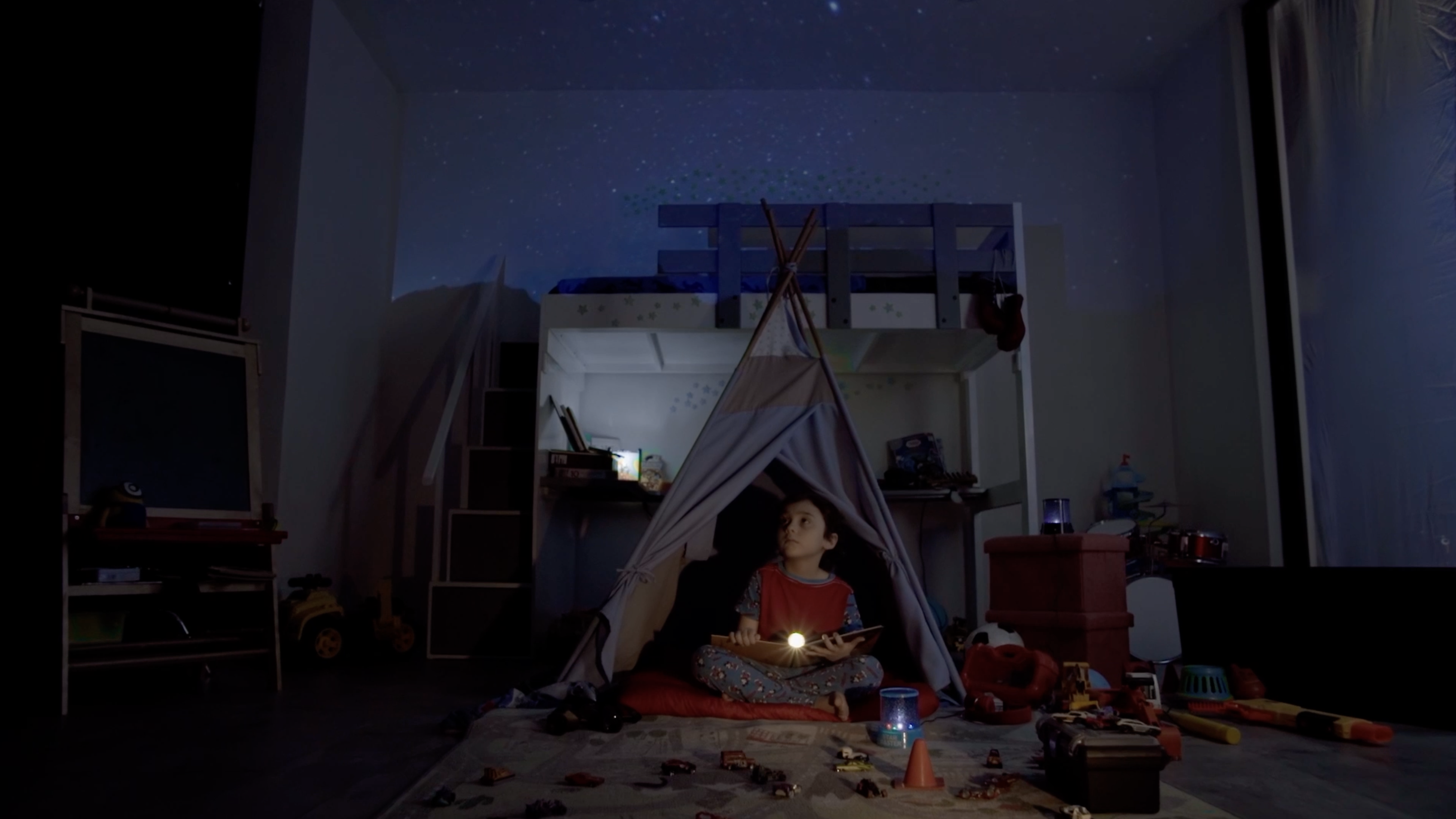 Public service video where the government encourages people to stay at home during holiday season amid COVID-19