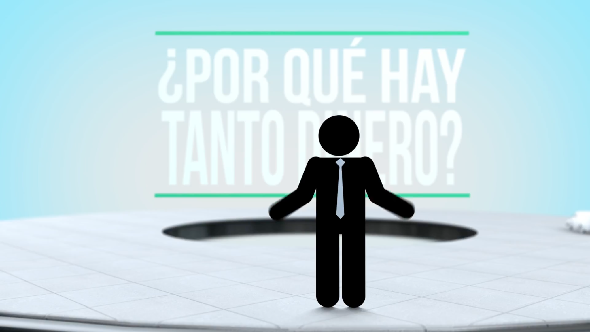 Animated video transforming a classic male icon using 2D and 3D animation, live action, and motion graphics.